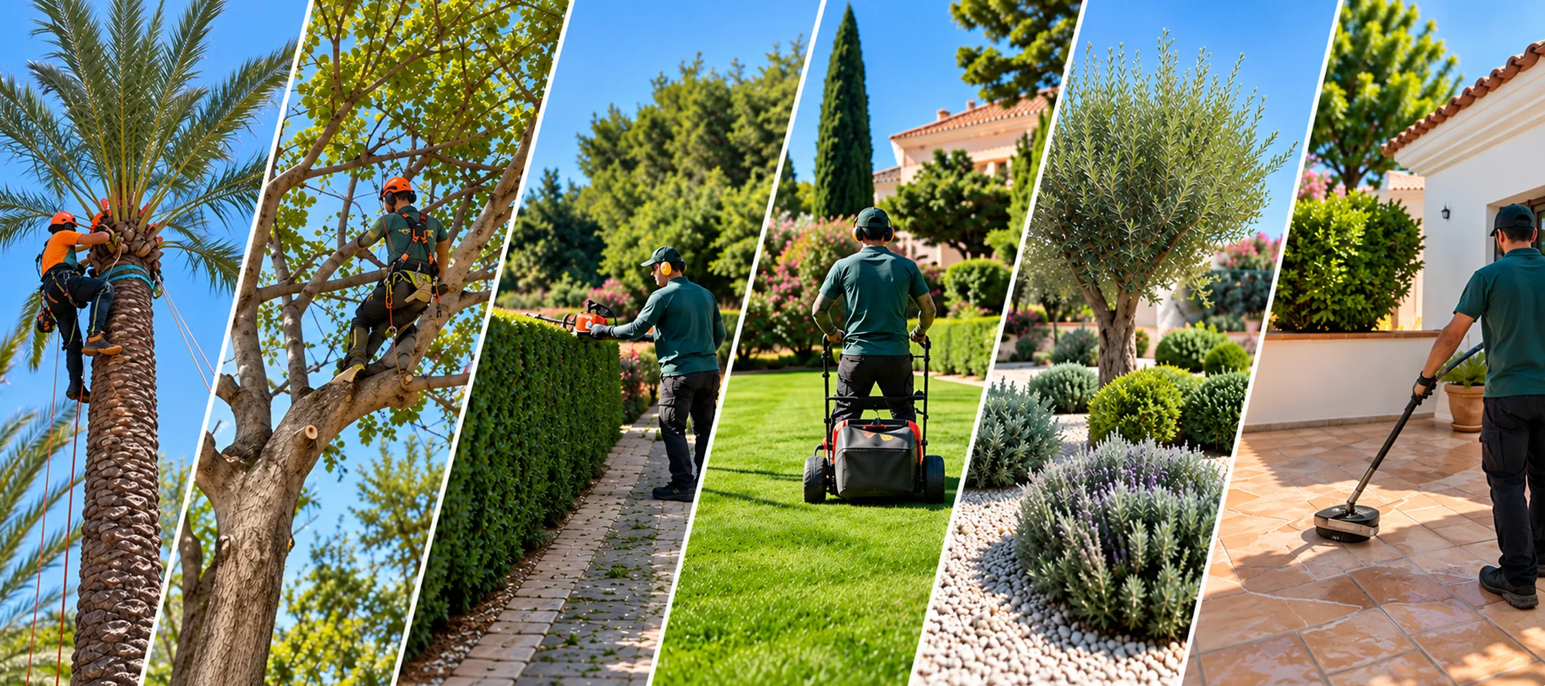 Servicios de jardinería en Sevilla y sus localidades como Utrera y Dos Hermanas