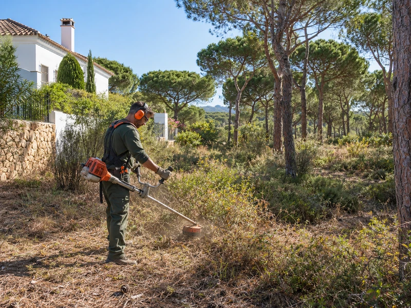 Desbroce de parcelas en Alcalá de Guadaíra por JAVORT